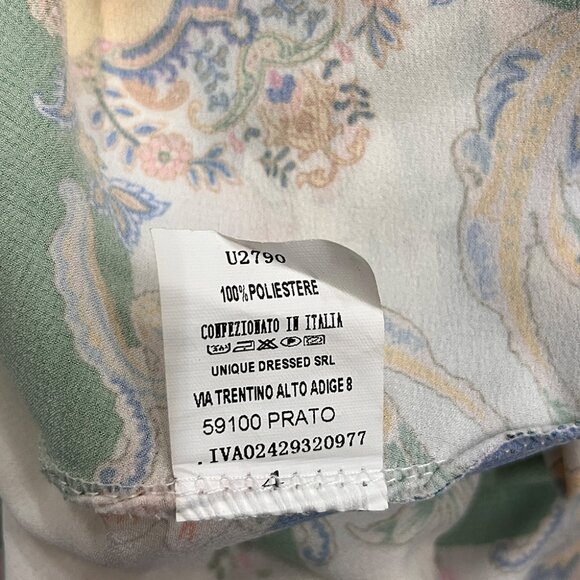 Elegant Italian Floral Maxi Dress Perfect for Summer - Picture 5 of 5